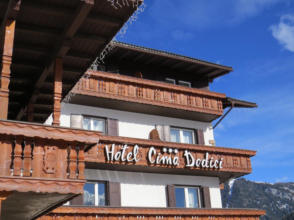 Hotel Cima Dodici Vigo di Fassa Dış mekan fotoğraf