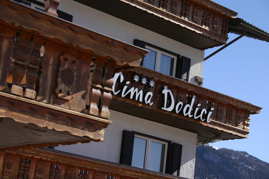 Hotel Cima Dodici Vigo di Fassa Dış mekan fotoğraf